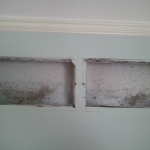 Dirty duct before